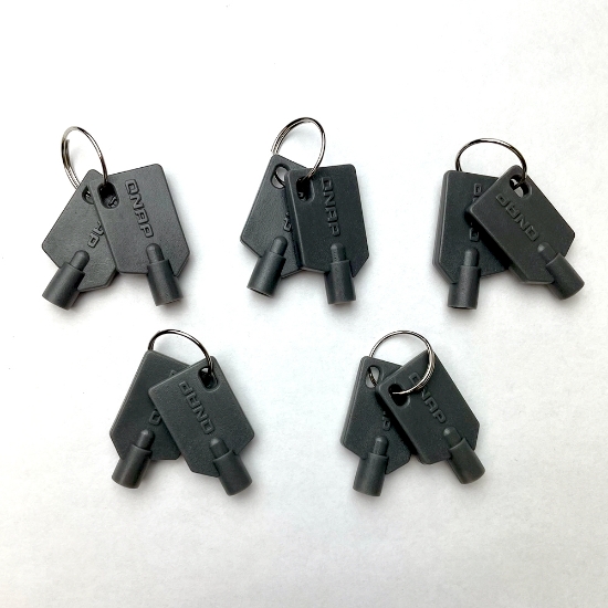 Picture of QNAP KEY-02-10PCS rack accessory Locking key