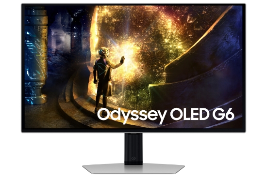 Picture of Samsung G61SD computer monitor 68.6 cm (27") 2560 x 1440 pixels Quad HD OLED Silver