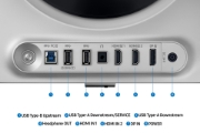 Picture of Samsung G61SD computer monitor 68.6 cm (27") 2560 x 1440 pixels Quad HD OLED Silver