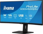 Picture of iiyama ProLite XCB3494WQSU-B1 computer monitor 86.4 cm (34") 3440 x 1440 pixels UltraWide Quad HD LED Black