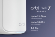 Picture of NETGEAR Orbi 870 Tri-band (2.4 GHz / 5 GHz / 6 GHz) Wi-Fi 7 (802.11be) White 4 Internal