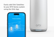 Picture of NETGEAR Orbi 870 Tri-band (2.4 GHz / 5 GHz / 6 GHz) Wi-Fi 7 (802.11be) White 4 Internal