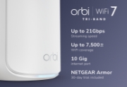 Picture of NETGEAR Orbi 870 Tri-band (2.4 GHz / 5 GHz / 6 GHz) White 5 Internal