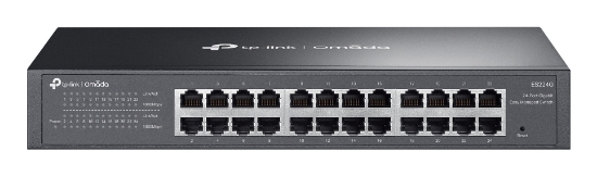 Picture of TP-Link Omada ES224G network switch Managed L2 Gigabit Ethernet (10/100/1000) Black