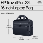 Picture of HP Travel Plus 22L 16-inch Laptop Bag