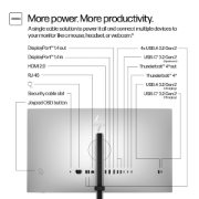 Picture of HP Series 7 Pro 27 inch QHD Thunderbolt 4 Monitor - 727pu