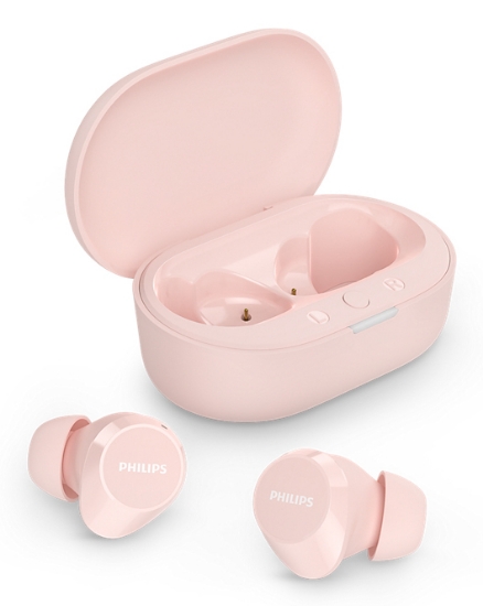 Picture of Philips TAT1209PK/00 headphones/headset True Wireless Stereo (TWS) In-ear Calls/Music Bluetooth Pink