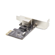 Picture of StarTech.com 1-Port Gigabit PCIe Network Adapter Card, Low-Profile NIC, 10/100/1000Mbps PCI Express LAN Card, Realtek RTL8111H, Windows and Linux, TAA Compliant