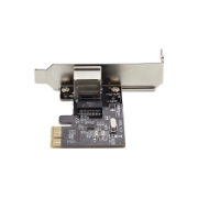 Picture of StarTech.com 1-Port Gigabit PCIe Network Adapter Card, Low-Profile NIC, 10/100/1000Mbps PCI Express LAN Card, Realtek RTL8111H, Windows and Linux, TAA Compliant