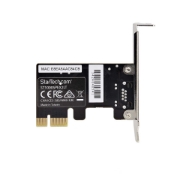 Picture of StarTech.com 1-Port Gigabit PCIe Network Adapter Card, Low-Profile NIC, 10/100/1000Mbps PCI Express LAN Card, Realtek RTL8111H, Windows and Linux, TAA Compliant