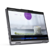 Picture of Lenovo ThinkBook 14 2-in-1 G4 IML Intel Core Ultra 5 125U Hybrid (2-in-1) 35.6 cm (14") Touchscreen WUXGA 16 GB DDR5-SDRAM 512 GB SSD Wi-Fi 6E (802.11ax) Windows 11 Pro Belgian Grey