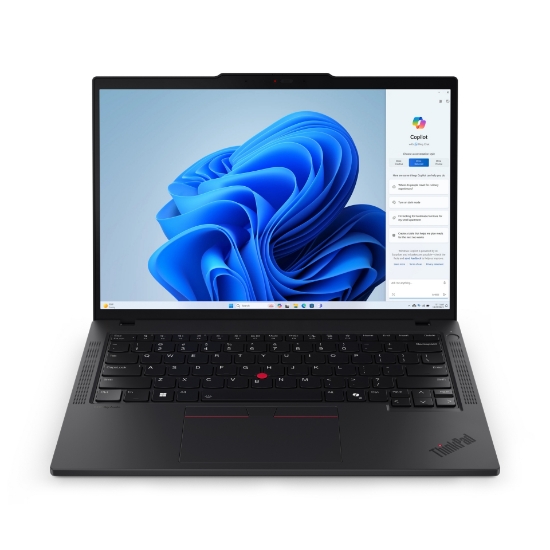 Picture of Lenovo ThinkPad T14 Gen 5 (Intel) Intel Core Ultra 5 125U Laptop 35.6 cm (14") WUXGA 16 GB DDR5-SDRAM 512 GB SSD Wi-Fi 6E (802.11ax) Windows 11 Pro English Black