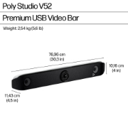 Picture of POLY Studio V52 USB Video Bar