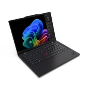 Picture of Lenovo ThinkPad T14s Gen 6 (Snapdragon) Copilot+ PC Qualcomm Snapdragon X1E-78-100 Laptop 35.6 cm (14") Touchscreen WUXGA 32 GB LPDDR5x-SDRAM 512 GB SSD Wi-Fi 7 (802.11be) Windows 11 Pro Belgian Black