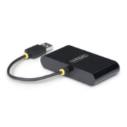 Picture of StarTech.com ST4200MINI2-USB-HUB interface hub USB 2.0 480 Mbit/s Black