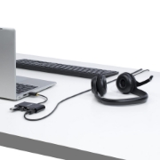 Picture of StarTech.com ST4200MINI2-USB-HUB interface hub USB 2.0 480 Mbit/s Black