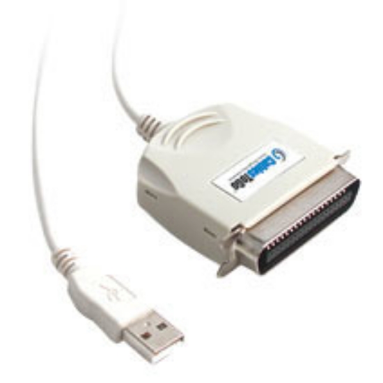 Picture of C2G Port Authority USB IEEE-1284 Parallel Printer Adapter Cable 6ft parallel cable 1.83 m
