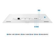 Picture of Samsung M70D computer monitor 81.3 cm (32") 3840 x 2160 pixels 4K Ultra HD LED White