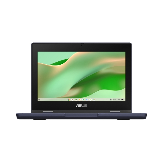 Picture of ASUS Chromebook CR11 Flip CR1104FTA-NS0116 Intel® N N150 29.5 cm (11.6") Touchscreen HD 4 GB LPDDR5-SDRAM 32 GB eMMC Wi-Fi 6 (802.11ax) ChromeOS US International Grey