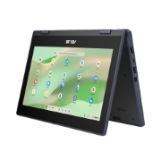 Picture of ASUS Chromebook CR11 Flip CR1104FTA-NS0116 Intel® N N150 29.5 cm (11.6") Touchscreen HD 4 GB LPDDR5-SDRAM 32 GB eMMC Wi-Fi 6 (802.11ax) ChromeOS US International Grey