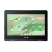 Picture of ASUS Chromebook CR11 Flip CR1104FTA-NS0116 Intel® N N150 29.5 cm (11.6") Touchscreen HD 4 GB LPDDR5-SDRAM 32 GB eMMC Wi-Fi 6 (802.11ax) ChromeOS US International Grey
