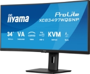 Picture of iiyama ProLite XCB3497WQSNP-B1 computer monitor 86.4 cm (34") 3440 x 1440 pixels UltraWide Quad HD LED Black