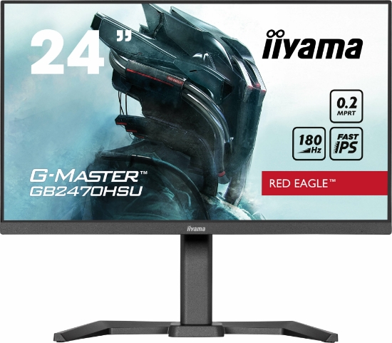 Picture of iiyama G-MASTER GB2470HSU-B6 computer monitor 60.5 cm (23.8") 1920 x 1080 pixels Full HD LCD Black