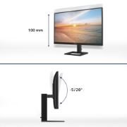 Picture of Philips 1000 series 27E1N1900AE/00 LED display 68.6 cm (27") 3840 x 2160 pixels 4K Ultra HD LCD Black