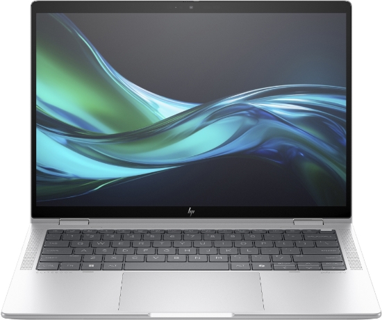 Picture of HP Elite x360 1040 G11 Intel Core Ultra 7 155H Hybrid (2-in-1) 35.6 cm (14") Touchscreen WUXGA 16 GB LPDDR5x-SDRAM 512 GB SSD Wi-Fi 6E (802.11ax) Windows 11 Pro Silver