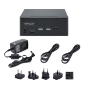 Picture of StarTech.com 2-Port Dual-Monitor DP 1.4 KVM switch