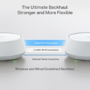 Picture of TP-Link DECO BE25(3-PACK) mesh wi-fi system Dual-band (2.4 GHz / 5 GHz) Wi-Fi 7 (802.11be) White 2 Internal