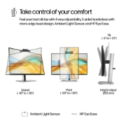 Picture of HP Series 5 Pro 23.8 inch FHD USB-C Conferencing Monitor - 524pm