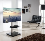 Picture of B-Tech Flat Screen TV Stand with Square Base
