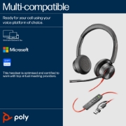 Picture of POLY Blackwire 8225 Microsoft Teams Certified USB-C Headset
