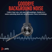 Picture of POLY Voyager 4310 UC Monaural Headset +BT700 USB-A Adapter +Charging Stand
