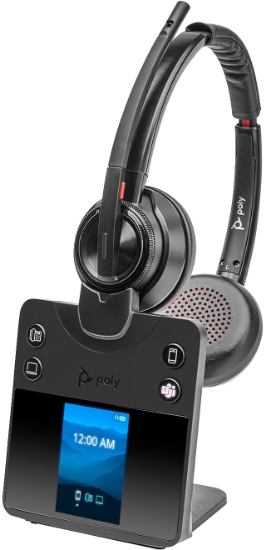 Picture of POLY Savi 8420 Office Stereo Microsoft Teams Certified DECT 1880-1900 MHz Headset