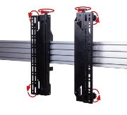 Picture of B-Tech SYSTEM X - VESA 400 Flat Screen Interface Arms with Micro-Adjustment for BT8390 (Pair)