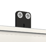 Picture of B-Tech SYSTEM X - Rail Mounting Bracket for BT8390 - 5mm from Wall