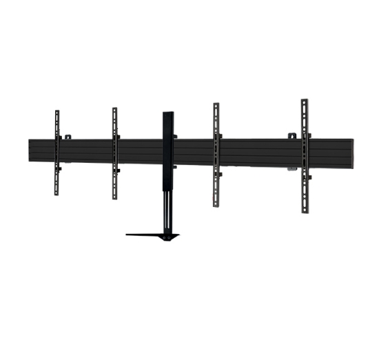 Picture of B-Tech SYSTEM X - Universal Twin Screen VC Wall Mount with Webcam Shelf