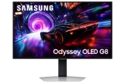 Picture of Samsung G81SF computer monitor 68.6 cm (27") 3840 x 2160 pixels 4K Ultra HD OLED Silver