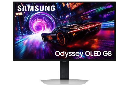 Picture of Samsung G81SF computer monitor 68.6 cm (27") 3840 x 2160 pixels 4K Ultra HD OLED Silver
