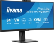 Picture of iiyama ProLite XCB3497WQSNPH-B1 computer monitor 86.4 cm (34") 3440 x 1440 pixels Black