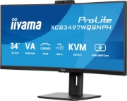 Picture of iiyama ProLite XCB3497WQSNPH-B1 computer monitor 86.4 cm (34") 3440 x 1440 pixels Black