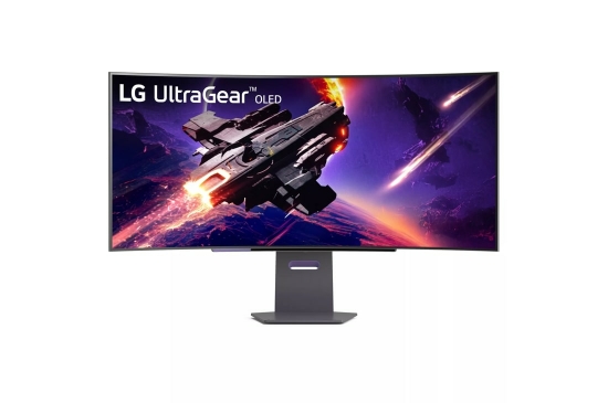 Picture of LG 45GS95QE-B computer monitor 114.3 cm (45") 3440 x 1440 pixels Wide Quad HD OLED Black