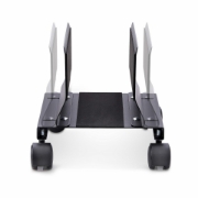 Picture of StarTech.com Computer Tower Cart, Rolling Mobile CPU Caddy on Wheels (Casters), Max Load 46.3lb/21kg, Adjustable PC Case Mount, Desktop Floor Stand, Steel Dolly