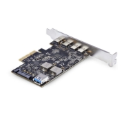 Picture of StarTech.com 5-Port USB PCIe Card, USB 3.2 10Gbps, PCI Express Card with 4x USB-C Ports, 1x USB-A Internal Port, USB PCIe Controller Card, Windows/macOS/Linux