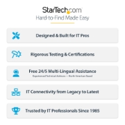 Picture of StarTech.com 5-Port USB PCIe Card, USB 3.2 10Gbps, PCI Express Card with 4x USB-C Ports, 1x USB-A Internal Port, USB PCIe Controller Card, Windows/macOS/Linux