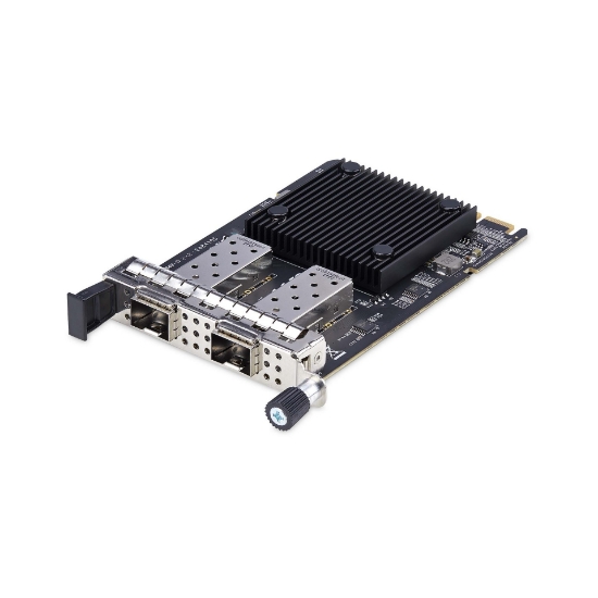 Picture of StarTech.com 2-Port 10Gbps SFP+ OCP 3.0 Server Network Card with Intel X710, SFF 4C+ Compatible, Dual-Port OCP NIC, Works with Windows & Linux