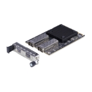 Picture of StarTech.com 2-Port 10Gbps SFP+ OCP 3.0 Server Network Card with Intel X710, SFF 4C+ Compatible, Dual-Port OCP NIC, Works with Windows & Linux