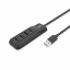Picture of ACT AC6320 interface hub USB 3.2 Gen 1 (3.1 Gen 1) Type-A 5000 Mbit/s Black